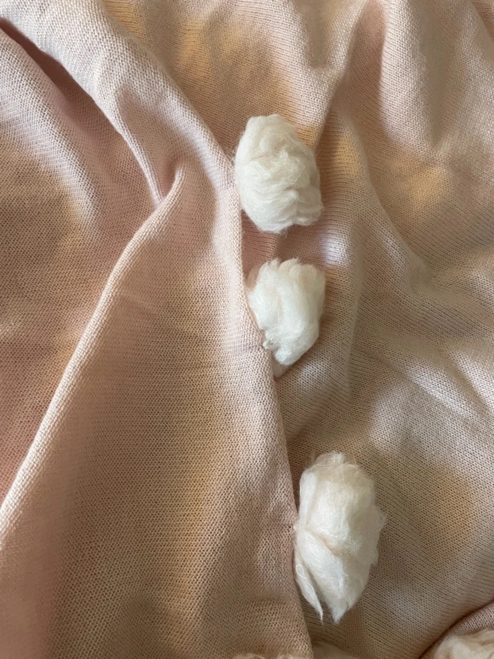 NWT Alicia Adams 100% Baby Alpaca Throw in Light Pink